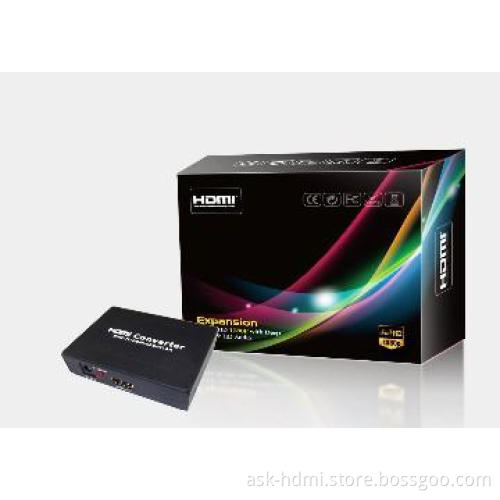 HDMI to HDMI converter, support RL and SPDIF output